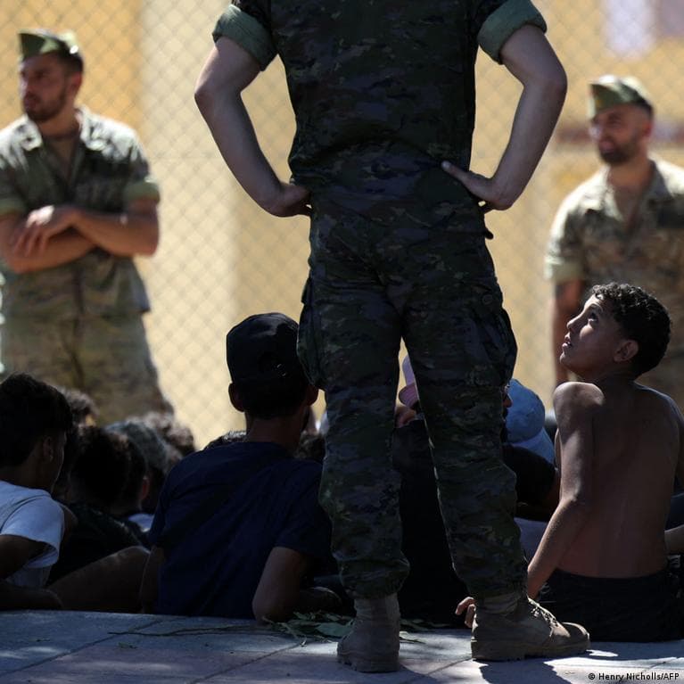 Who is responsible for the Ceuta border surge?